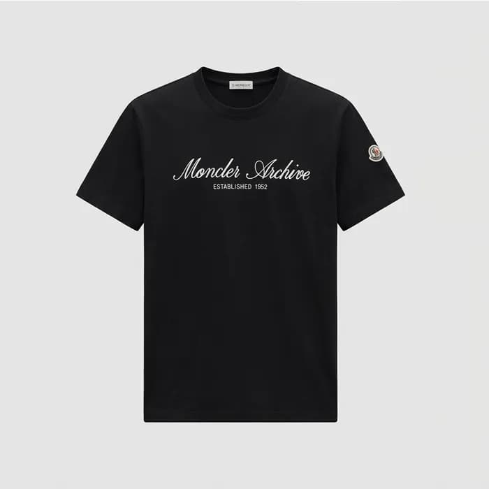 몽클레어 남성 반팔 티셔츠 - Moncler Mens Round Tshirt - moc13… - 1