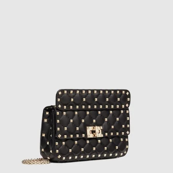 발렌티노 여성 스몰 브이슬링 탑 핸들 백 - Valentino Womens Small V-… - 1