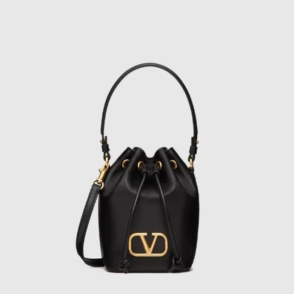 발렌티노 여성 미니 브이로고 시그니처 버킷백 - Valentino Womens Mini V… - 1