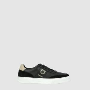 페라가모 남성 간치니 디테일 로우탑 스니커즈 - Ferragamo Mens Gancini …