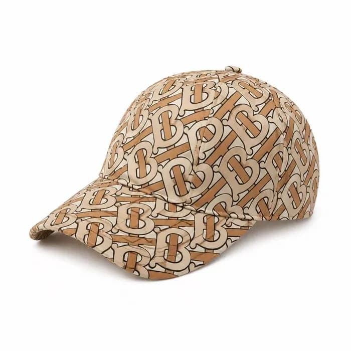 버버리 남성 TB 모노그램 볼캡 - Burberry Mens TB Monogram Cap … - 1