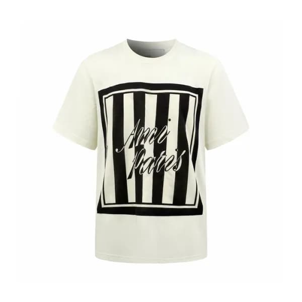 아미 남성 라운드 티셔츠 - Ami Mens Round Tshirt - amc15432x - 1