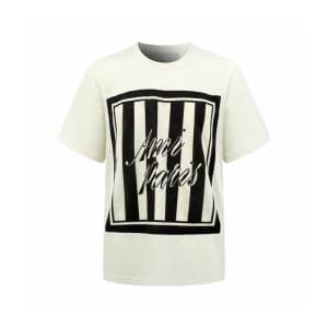 아미 남성 라운드 티셔츠 - Ami Mens Round Tshirt - amc15432x