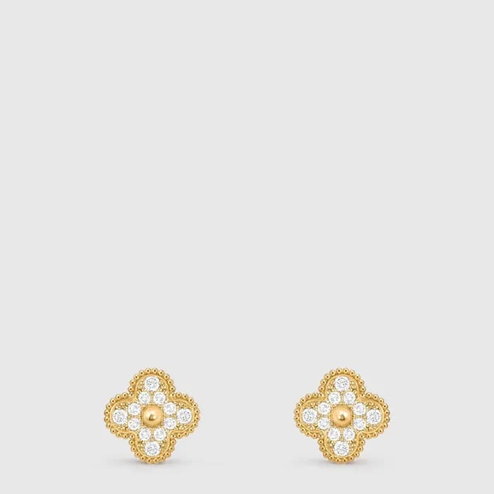 반클리프 아펠 여성 빈티지 알함브라 이어링 - Van Cleef & Arpels Women… - 1