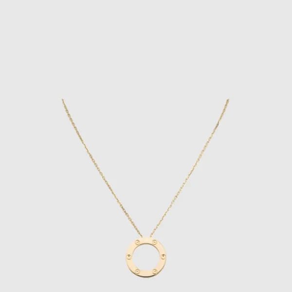 까르띠에 여성 러브 펜던트 네크리스 - Cartier Womens Love Pendant … - 1