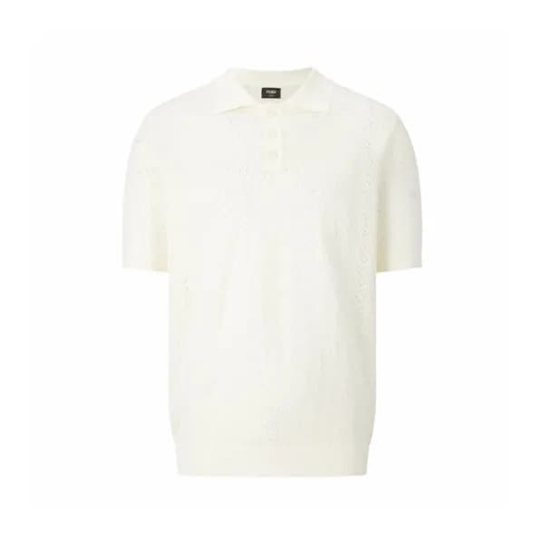 펜디 남성 폴로 반팔 티셔츠 - Fendi Mens Polo Tshirt - fec1591… - 1