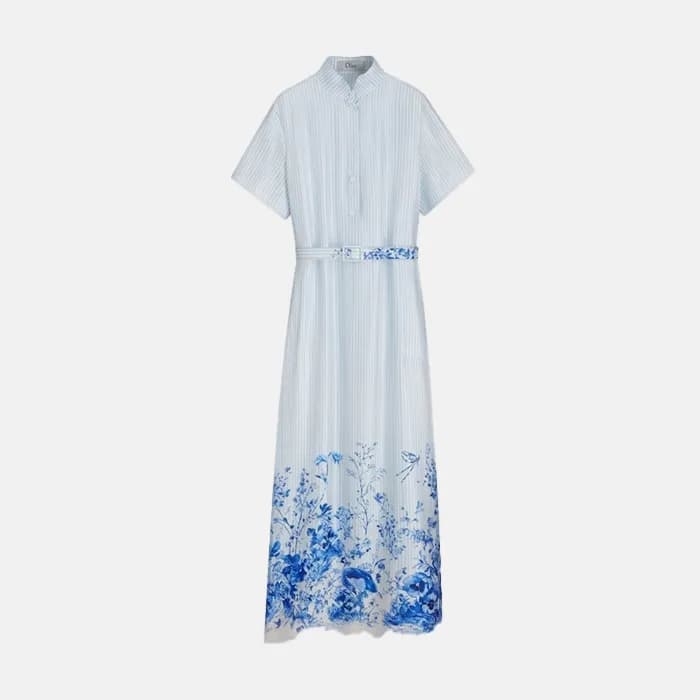디올 여성 디오리비에라 롱 벨트 셔츠 드레스 - Dior Womens Dioriviera … - 1