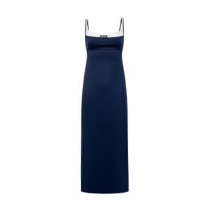 미우미우 여성 스트레치 저지 미디 드레스 - Miumiu Womens Stretch Jer…