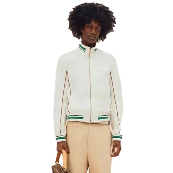 루이비통 남성 가죽 자켓 - Louis vuitton Mens Leather Jacket - lvc16877x - 1