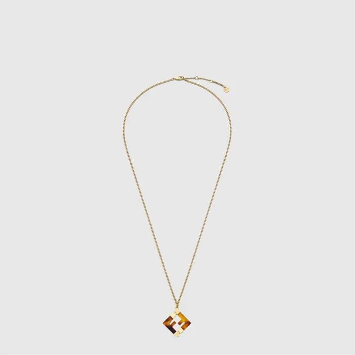 펜디 여성 포에버 네크리스 - Fendi Womens Forever Necklace - acc10081x - 1