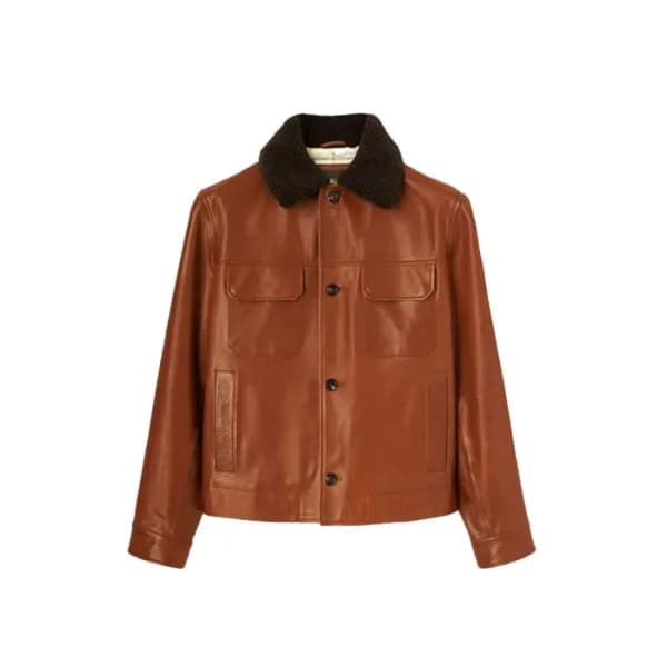 로로피아나 남성 가죽 자켓 - Loro Piana Mens Leather Jacket - lpc18006x - 1