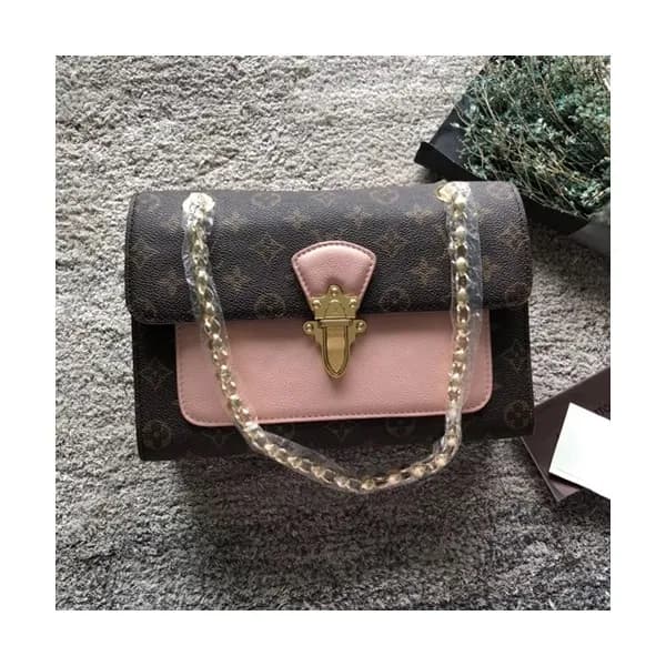 Louis Vuitton Monogram Victoire Women Chain Shoude… - 1
