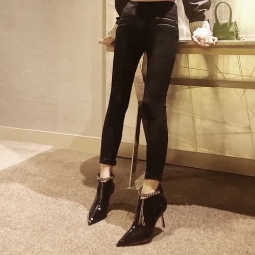 Jimmy-Choo 2018 Ladies Juwer Dress Boots - 지미츄 여성 … - 1