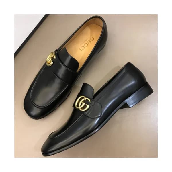 GUCCI 2018 MENS STRAP LEATHER LOAFER - 구찌 남성 스트랩 … - 1
