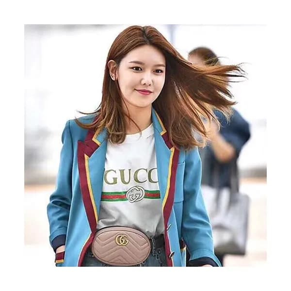 Gucci Marmont Matlase Belt Bag,18CM - 구찌 마몬트 마틀라세 … - 1