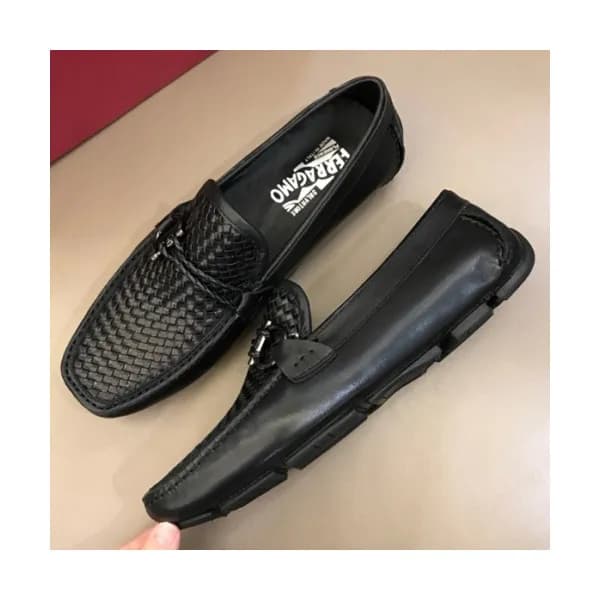 FERRAGAMO 2018 MENS U-TIP LEATHER LOAFER - 페레가모 남… - 1