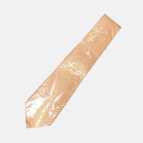 FERRAGAMO MENS NECKTIE ORANGE - 페레가모 남성용 넥타이… - 1