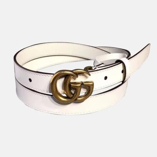 [매장판]Gucci 2019 Ladies GG Buckle Leather Belt - 구찌… - 1