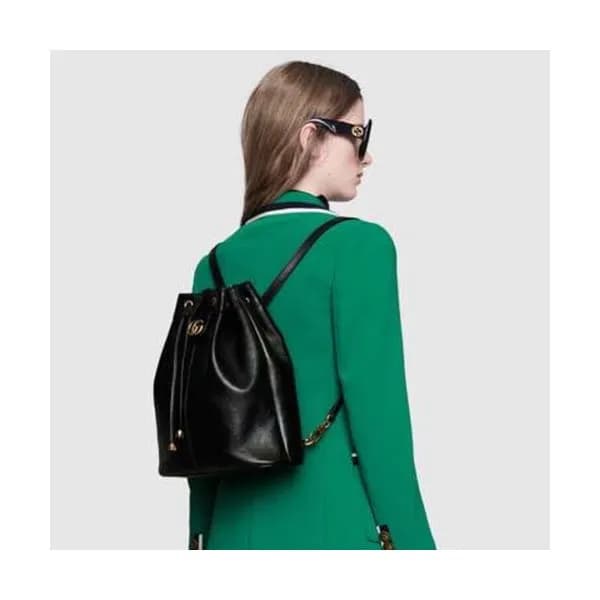 Gucci Re Belle Bucket Shoulder Bag / Back Pack,27C… - 1