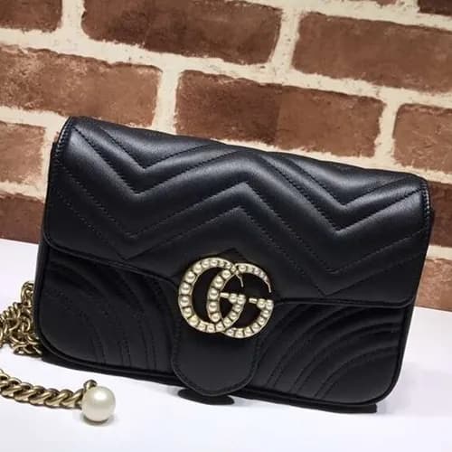 Gucci GG Marmont Matlase Women Shoulder Bag,22CM -… - 1