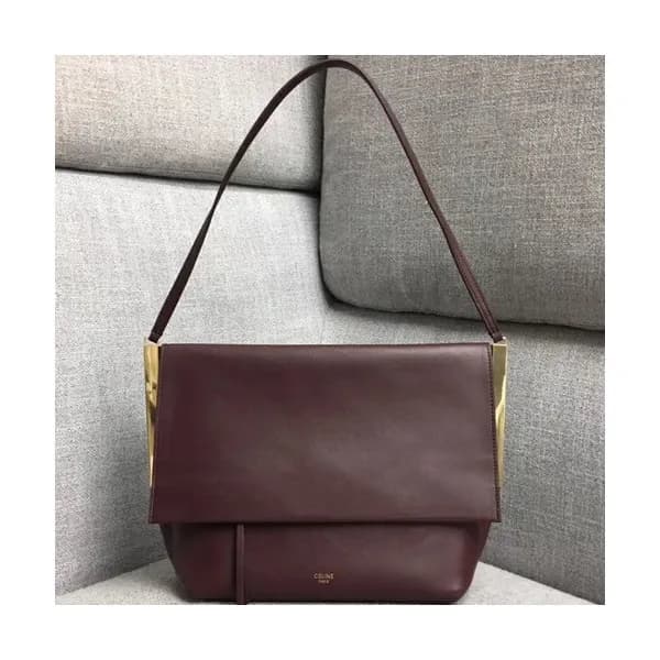Celine Leather Tote Shoulder Bag,32.5CM - 셀린느 레더 토… - 1