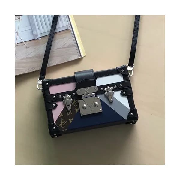 Louis Vuitton 2019 Petite Malle Shoulder Bag,20cm … - 1