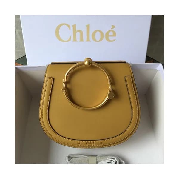 Chole 2019 Nile Large Leather Shoulder Bag, 24cm -… - 1