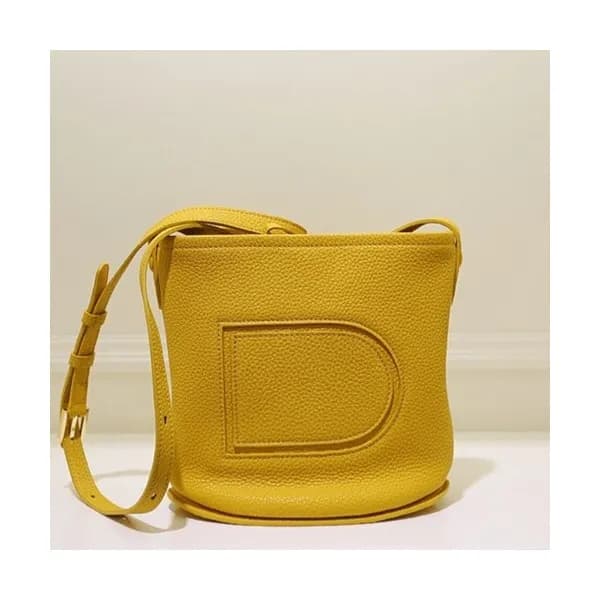 Delvaux 2019 Pin Leather Shoulder Bag,20CM - 델보 20… - 1