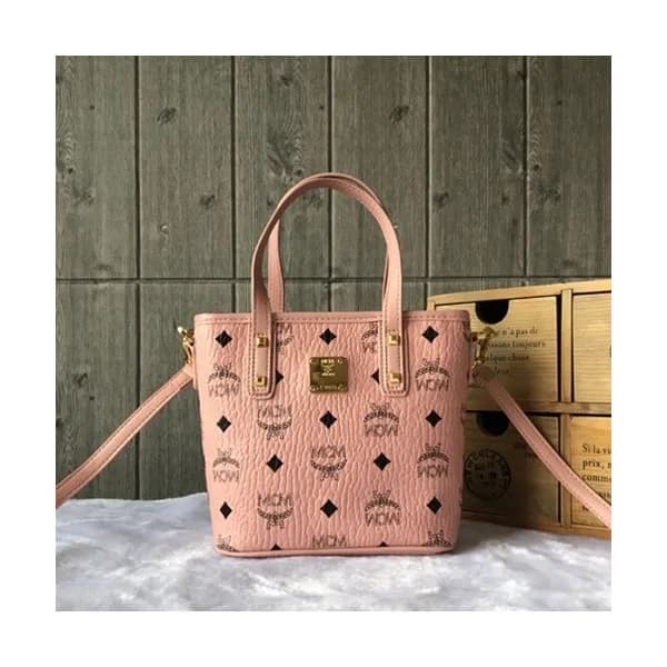 MCM Anya Visetos Mini Tote Shoulder Shopper Bag,18… - 1