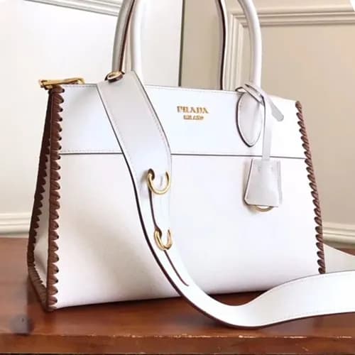 Prada 2019 Paradigm Tote Shoulder Bag,30cm - 프라다 2… - 1