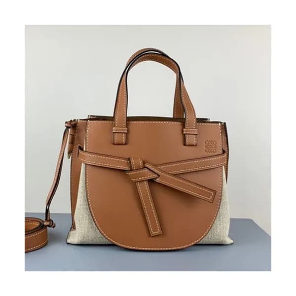 Loewe 2019 Gate Small Tote Shoulder Bag,30CM - 로에베… - 1