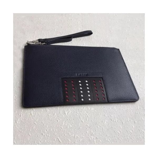 Bally 2019 Leather Clutch Bag,28cm - 발리 2019 레더 남성… - 1