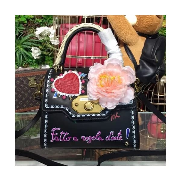 Dolce&Gabbana 2019 Leather Tote Shoulder Bag ,24CM… - 1