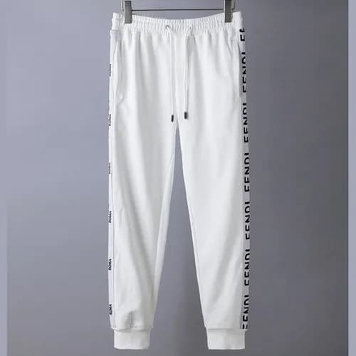 Fendi 2019 Mens Casual Logo Training Pants -펜디 남성… - 1