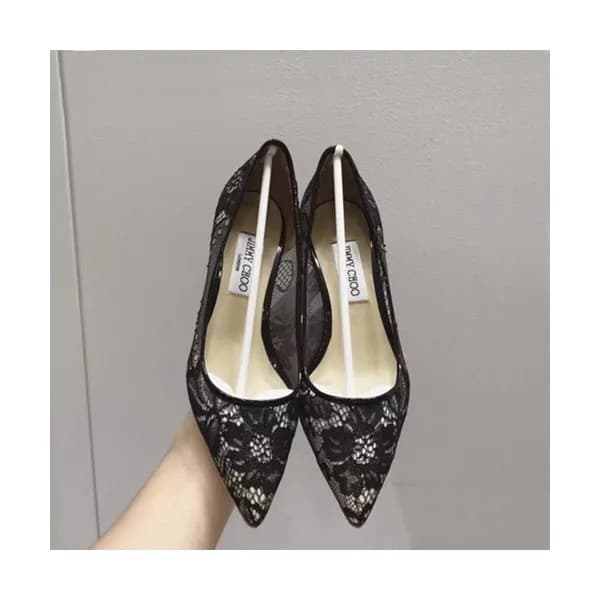 Jimmy Choo 2019 Ladies Lace Pumps High Heel - 지미츄 … - 1