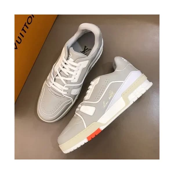 Louis vuitton 2019 Mens Leather Sneakers - 루이비통 2… - 1