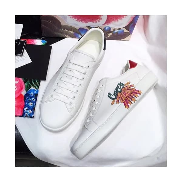 Gucci 2019 Mm/Wm Leather Sneakers - 구찌 2019 남여공용 레… - 1