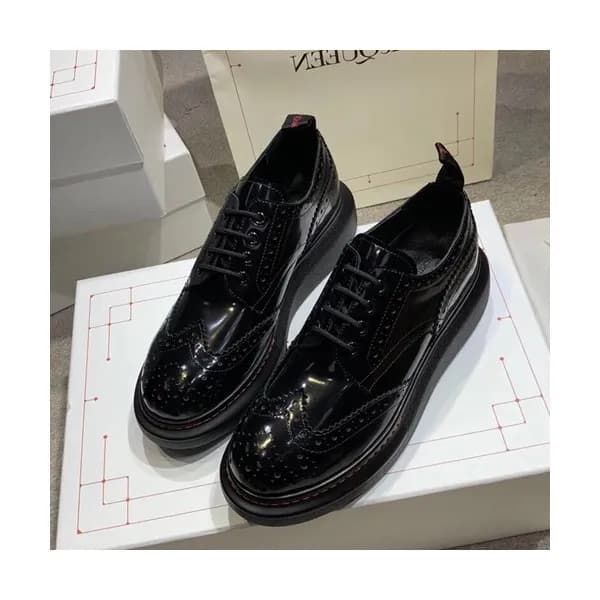Alexander McQueen 2019 Ladies Leather Sneakers - 알… - 1