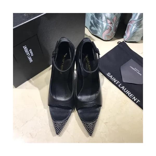 Saint Laurent 2019 Ladies High Heel Sandal Slingba… - 1