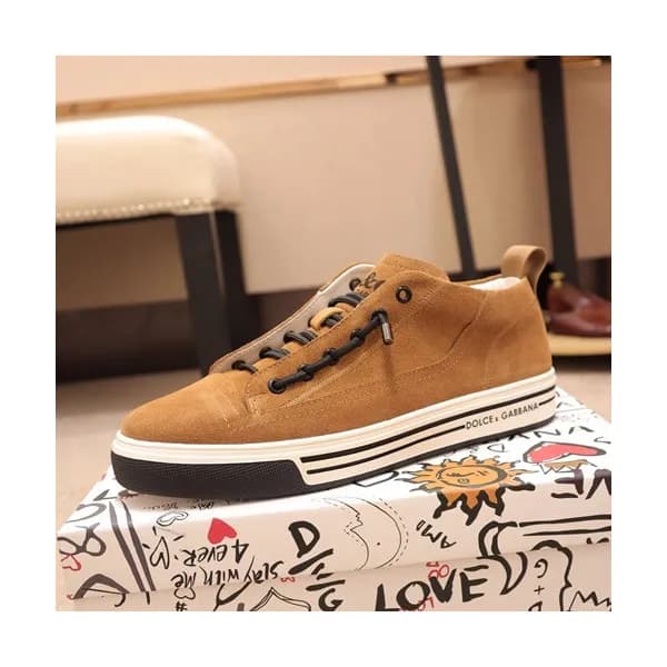 Dolce&Gabbana 2019 Mens Leather Sneakers - 돌체앤가바나… - 1
