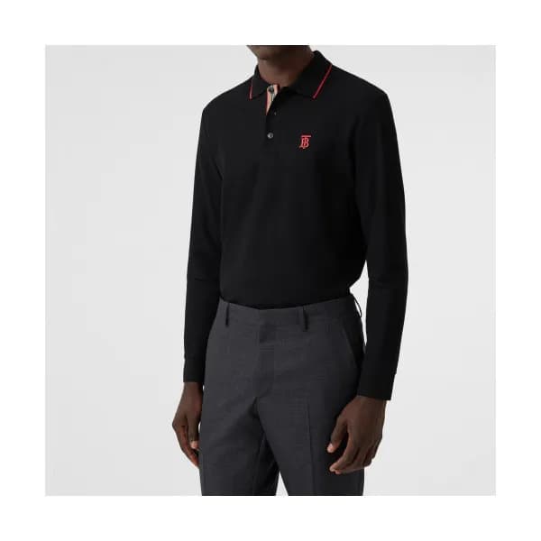 Burberry 2019 Mm Logo Cotton Polo Tshirt - 버버리 201… - 1