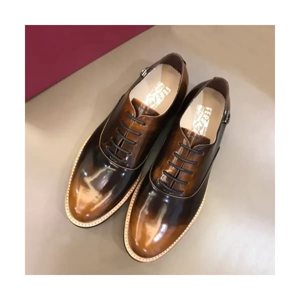 Ferragamo 2019 Mens Leather Oxford Shoes - 페라가모 20… - 1