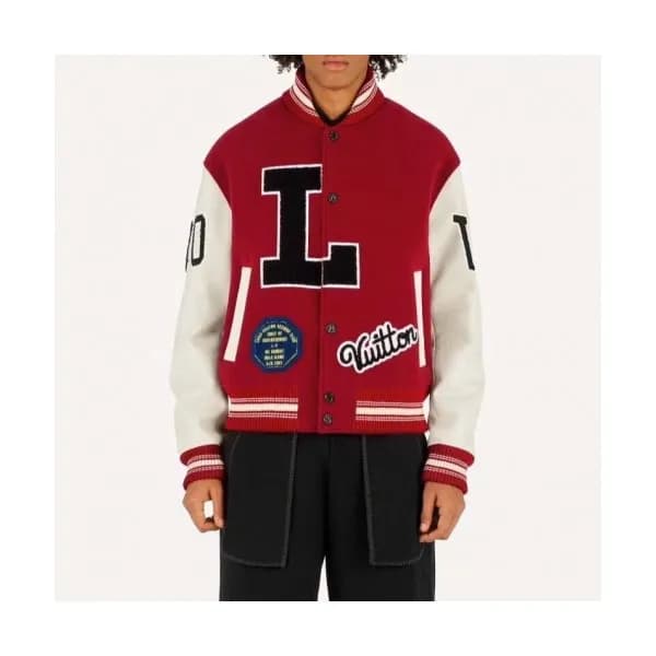Louis vuitton 2019 Mens Logo Casual Wool Jacket - … - 1