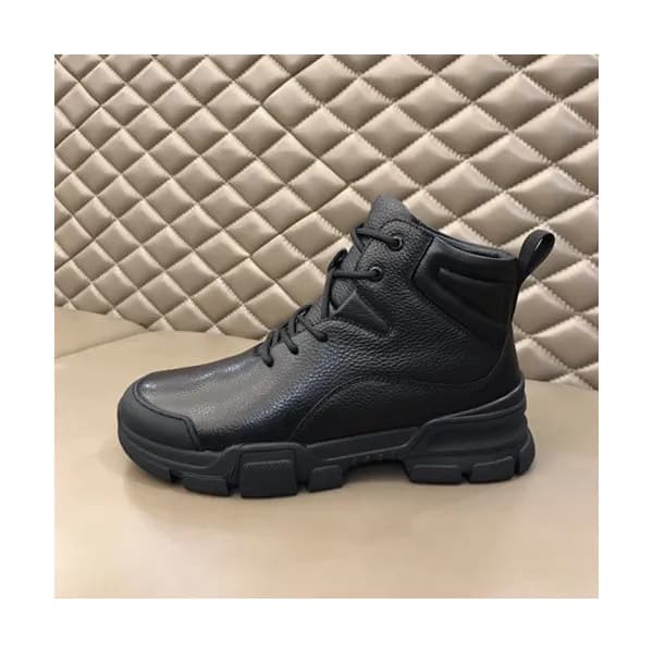 Gucci 2019 Mens Leather Sneakers Boots - 구찌 2019 남…