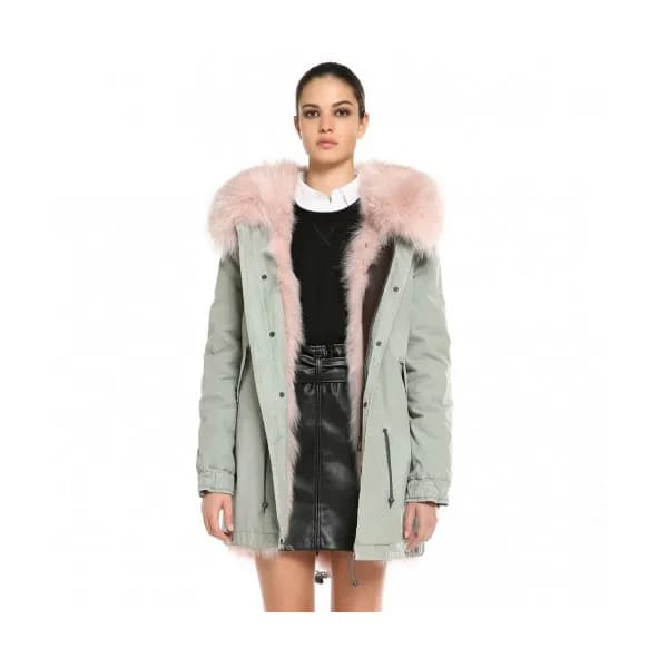 [최상급]Mr&mrs 2019 Italy Womens Luxury Mink Parka -… - 1