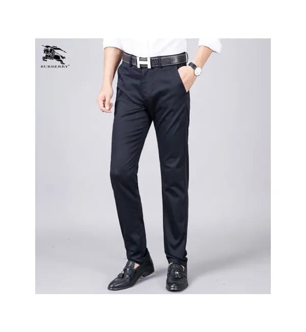 Burberry 2019 Mens Business Classic Cotton Pants -… - 1