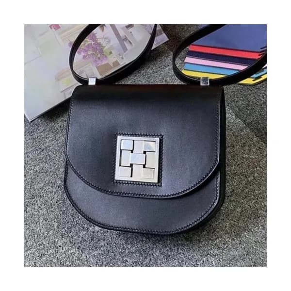 Hermes 2019 Mosaic Box Leather Mini Shoulder Bag -… - 1
