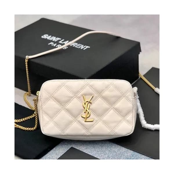 Saint Laurent 2019 Becky Chain Shoulder Cross Bag,… - 1