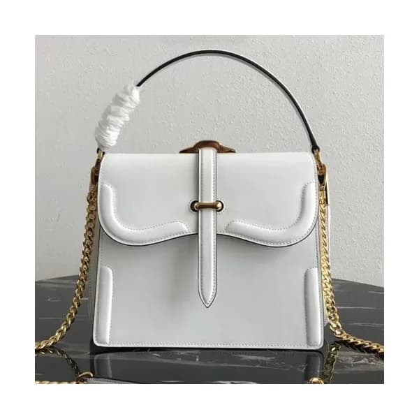 Prada 2019 Belle Chain Tote Shoulder Bag,26cm - 프라… - 1
