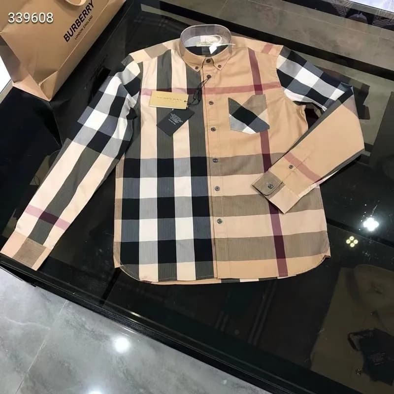 [버버리]Burberry 2022 Mens Classic Casual Cotton Chec… - 1